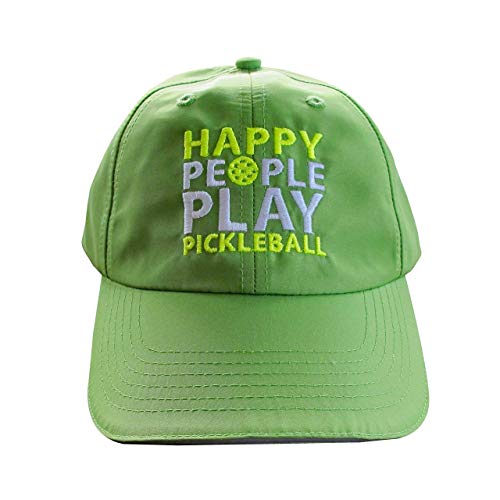 Happy People Play Pickleball Embroidered Performance Hat in Oman