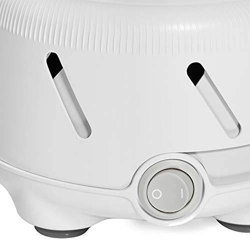 máquina de ruido blanco yogasleep dohm uno | ventilador interior real para ruido blanco sin bucles | máquina de sonido para viajes, privacidad en la oficina, terapia del sueño | para adultos y bebés 