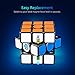 Coogam GAN 356 X Speed Cube 3x3 Stickerless Gans 356X Magnetic Puzzle Cube Gan356 X 3x3x3 M (Numerical IPG Version)
