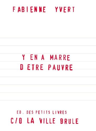 Y en a marre d'être pauvre