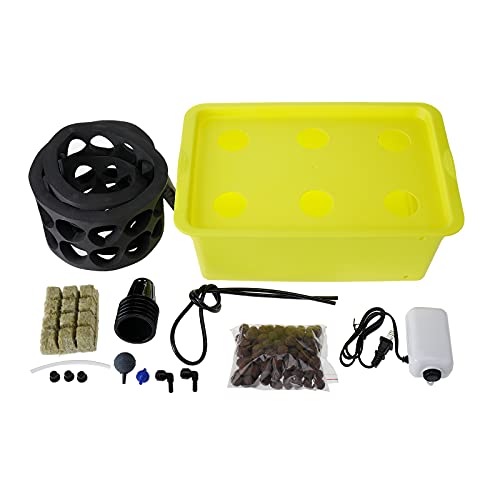 Homend DWC Deep Water Culture Hydroponic System Growing Kit, Medium