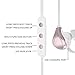 KINGWorld Bluetooth Headphones V4.1 Wireless Earbuds Sport Headset with Mic for iPhone X 6 6S 7 8 Plus Samsung Android Cell Phone(Rose Gold)