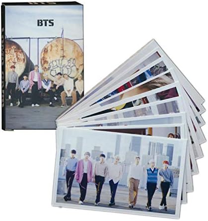 BTS Kpop Photocards - Set of 30 Army Trading Cards with Greeting Box (BTS Behind)