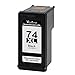 Valuetoner Remanufactured Ink Cartridge Replacement for HP 74XL 75XL Ink Cartridges Combo Pack 74 XL 75 XL for DeskJet D4260 Photosmart C4280 C4300 C4400 C4500 OfficeJet J5788 J6480 Printer