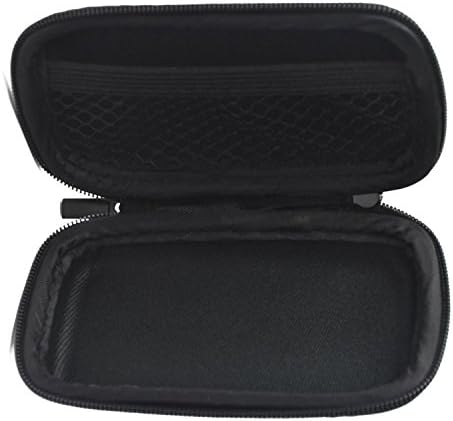 BCP Black Color EVA Hard Case for MP3/MP4 Bluetooth Earphone Earbuds