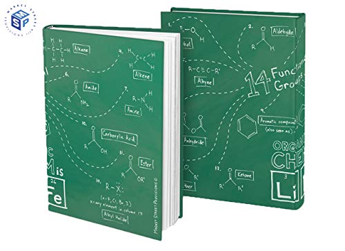 Custom STEM Jumbo-Sized Stretchable Book Cover (Pack of 1, Organic Chemistry)