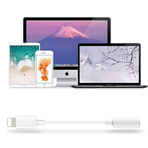 (Apple MFi Certified) iPhone to 3.5mm Headphone Jack Adapter,3.5mm High