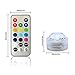 10PCS Waterproof Submersible LED Party Tea Mini Light For Halloween Christmas work with remote controller DarNio