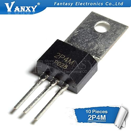 10PCS 2P4M TO-202 TO202 way SCR thyristors 2A 500V new and original