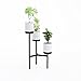 Jamesdar Trio Floor Plant Stand, Black/Whitethumb 2