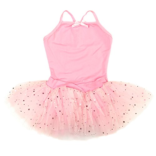 Dancina Girls Skirted Leotard Camisole Sparkle Ballet Tutu Full Front Lining