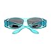 Womens Polarized Fit Over Glasses Rhinestone Sunglasses Oval Rectangular Teal