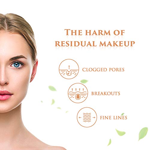 Reusable Makeup Remover Pads: 7-Pack (3.7inch) Coming with Laundry Bag, Travel Bag and 3 Eye Pads - Soft Chemical-free Facial Cotton Pads- Perfect for Facial Cleansing