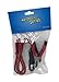 Tetra-Teknica MotoBasics Series ACM-01 12V Cigarette Lighter Male Plug with Battery Clamp, 3 Feet, 16AWG Copper Wire, 10A Built-in Fuse
