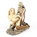Tvoip Creative Resin Skull Ghost & Beauty Girl Statue Craft Figurines 2-Posture for Home Bar Party Desk Decorative Ornament Funny Gift (Kneeling)