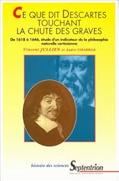 Ce que dit Descartes touchant la chute des graves