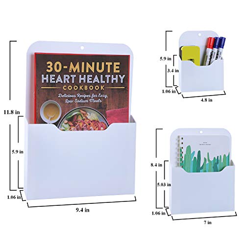 Antner 3 Pack File Holder Wall File Organizer