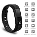 Fitness Tracker Watch with Heart Rate Monitor, FELIS Bluetooth 4.0 Activity Tracker and Pedometer Bracelet Wristbands with Call MSM Reminder and IP67 Water Resistance for iPhone Android Smartphone