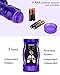 bom bex Dildo Vibrator - Rabbit Vibe with Rotating Bead for Women - Clitoral Stimulator,Masturbation Vibe for Females.Sex Toys,Purple (Purple)
