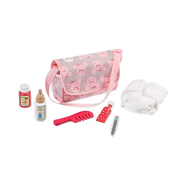 Howa Puppenwickeltasche incl. 6 TLG. Zubehör 2950