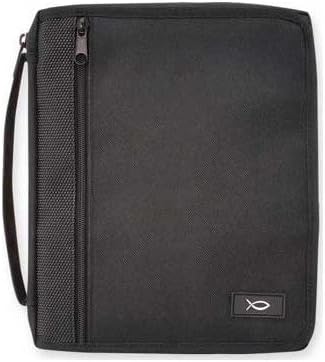 Enesco Black Bible Cover Organizer (Large) by Gregg Gift