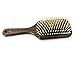 BeautyFrizz Wooden Hair Brush for all Hair Types - Wooden Hairbrush for Men and Women - Natural Detangler to Promote Growth, Add Shine