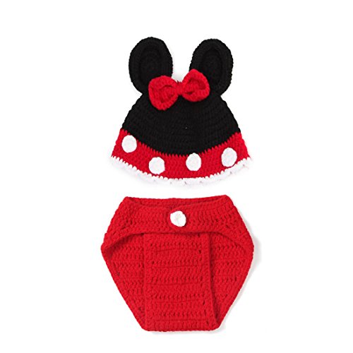 Dealzip Inc Unisex Knitted Baby Costume Set Photography Props-Green Mermaid