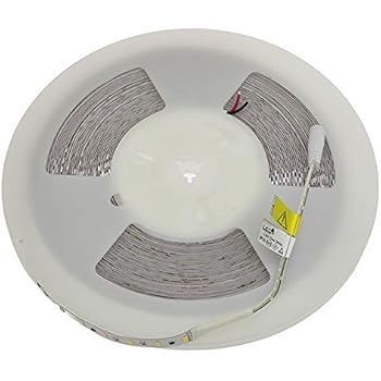 LEDwholesalers 24-Volt UL 65-Feet (20m) Flexible LED Light Strip with 1200xSMD2835, Warm White, 20216WW