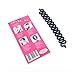 Estone 2pcs New Fashion French Hair Braiding Tool Roller With Hook Magic Hair Twist Styling