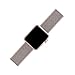 QIENGO Compatible with Apple Watch Band 38MM, Nylon Sport Loop Hook Loop Fastener Adjustable Closure Wrist Strap Replacment Band Compatible with iWatch Series 1/2 / 3, 38mm, Pink Sand
