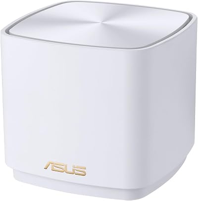 ASUS ZenWiFi AX Mini XD4 Whole Home Mesh WiFi 6 System 1 Pack 2200 sq ft