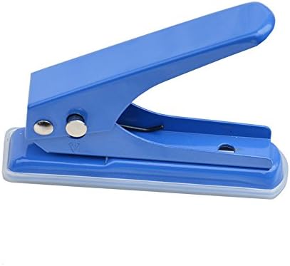 HOUSWOUKER 1 Hole Paper Punch, Low Force, 16 Sheets Punch Capacity,1/4โ Holes Handheld Hole Punch with 12Pcs Loose Leaf Binder Rings