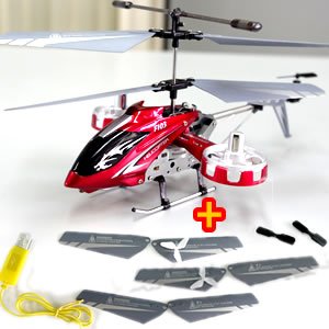 4ch赤外線コントロール ラジコンヘリコプター RCヘリ IRH100RD 【レッド】