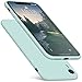 DTTO Compatible with iPhone XR Case, [Romance Series] Silicone Case with Hybrid Protection for iPhone XR 6.1 Inch - Mint Green