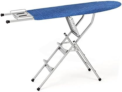 Housekeeper Ironing Board with Removable Padded Cover 3-Step Steel Frame Ladder, 53 by 13.4-Inch Surface