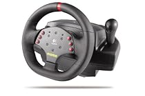 Logitech MOMO Racing - Wheel and pedals set - 6 button(s) - PC, MAC - black