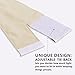 NICETOWN Blackout French Door Curtain Side Panels for Privacy, Thermal Side Door Window Curtain Blind with Tie-Back (54 inches Width x 40 inches Length, Biscotti Beige, Sash Included, 1 Panel)
