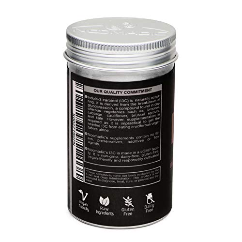 Indole3Carbinol (I3C), 90 Capsules 200mg Each, Cruciferous