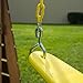 Swing-N-Slide WS 4772 Extreme Heavy Duty Swing Seat Set Outdoor Playground Swings with Coated Chains & Quick Links, Yellow, Pack of 2