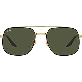 Ray-Ban RB3699 Square Sunglasses for Men for Women