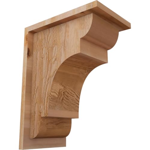 Ekena Millwork COR08X12X16NEB01RWR 8"W x 12"D x 16"H New Brighton Rough Sawn Co…