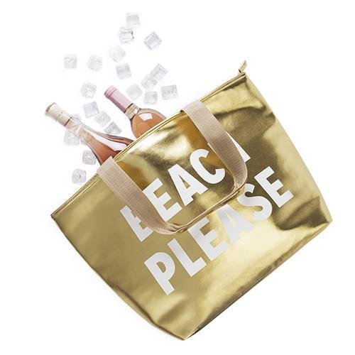 Beach Please Insulated Tote Bag