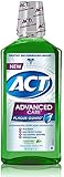 ACT Advanced Care Plaque Guard Mouthwash, Clean Mint 33.80 oz