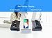 Azpen Dockall D108 - Qi Wireless Fast Charging Docking Station with Upgraded Bluetooth Speaker System White Color