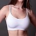 Coobie Seamless Lace Back Scoopneck Bra, White, One Size