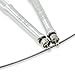 WODSKAI Speed Jump Rope-Adjustable 360° Swivel Ball Bearing Skipping Ropes-Speed Rope for Double Unders, MMA, WOD, Crossfit, Boxing Fitness Training with Spare Cable and Carrying