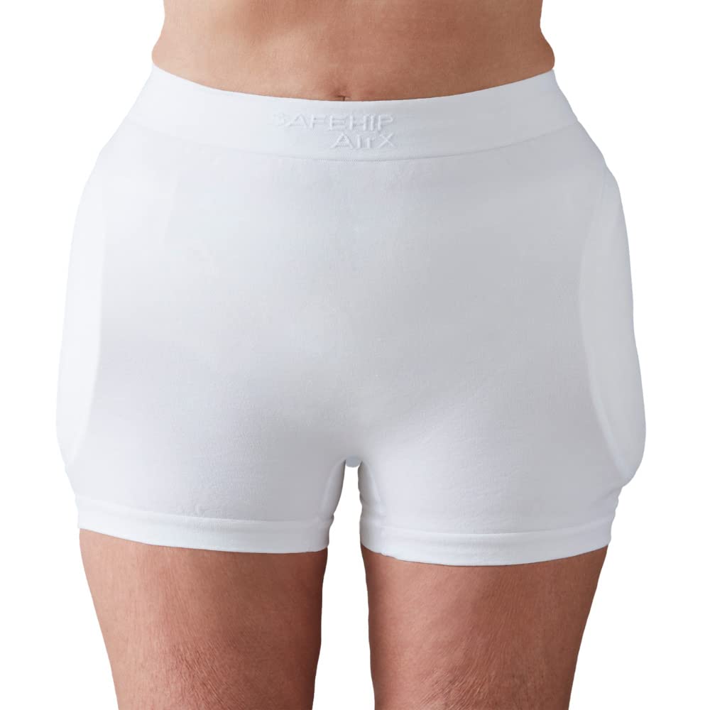 Safehip AirX Women’s Hip Protector Undergarment Fall Injury Prevention Hip Support for Elderly Seniors, Breathable, Skin-Friendly and Comfortable, Clinically Proven (Small 30-38 inches) by TYTEX