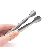 Pack Of 3 Stainless Steel Lace Side Sugar Clamp Tongs Kitchen Bar Tools