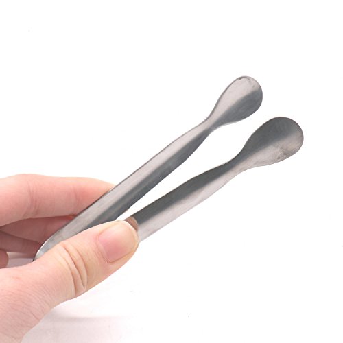 Pack Of 3 Stainless Steel Lace Side Sugar Clamp Tongs Kitchen Bar Tools