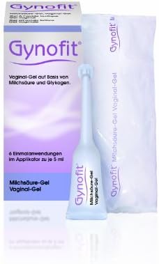 Gynofit Vaginal Gel with Lactic Acid 6 Individual Doses by Gynofit